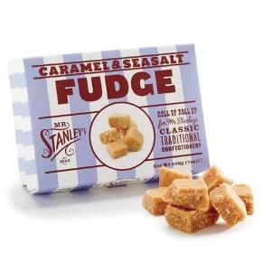 Mr Stanleys Confections Caramel & Sea Salt Fudge