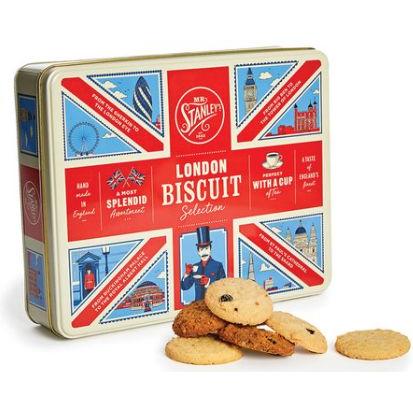 Mr Stanleys Confections London Biscuit Selection Tin
