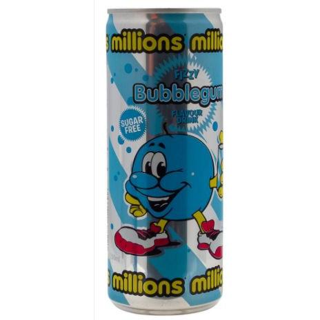 Millions Sugar-Free Bubblegum Fizzy Drink
