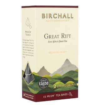 Birchall Great Rift Breakfast Blend Prism Tea Bags 6 x 15s x 46.9g