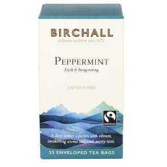 Birchall Peppermint Enveloped Tea Bags 6 x 25s x 50g