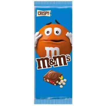 Mars M&M's Crispy Milk Chocolate Block