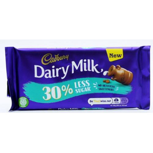 Cadbury Dairy Milk 30% Less Sugar