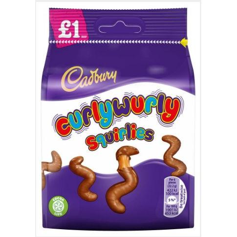 Cadbury Curly Wurly Squirlies