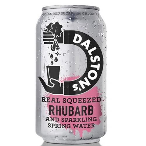 FLP Dalston's Light Sparkling Rhubarb Cans 24 x  DRC292
