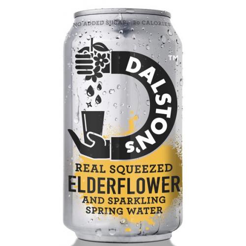 FLP Dalston's Light Sparkling Elderflower Cans 24 x  DRC294