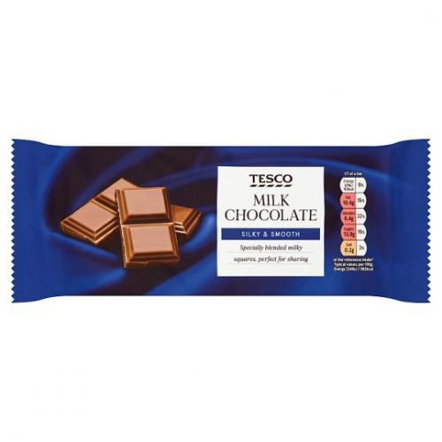 Tesco Milk Chocolate Bar