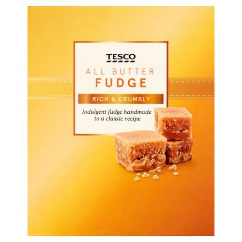 Tesco All Butter Fudge Box