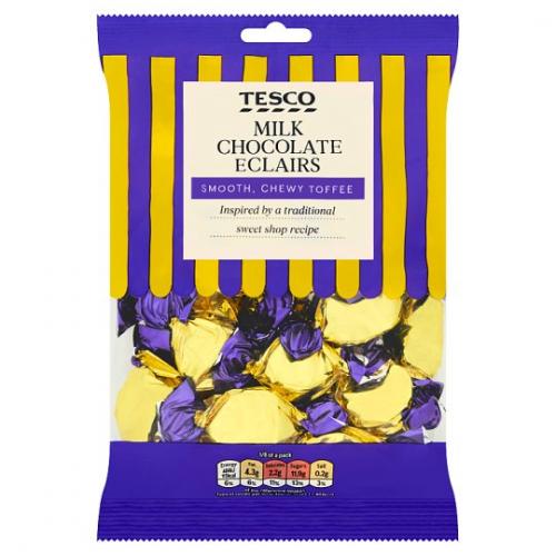 Tesco Milk Chocolate Eclairs