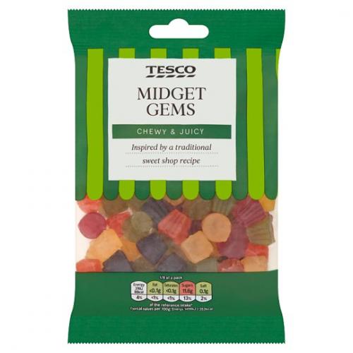 Tesco Midget Gems Sweets