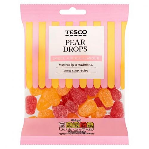 Tesco Pear Drops Sweets