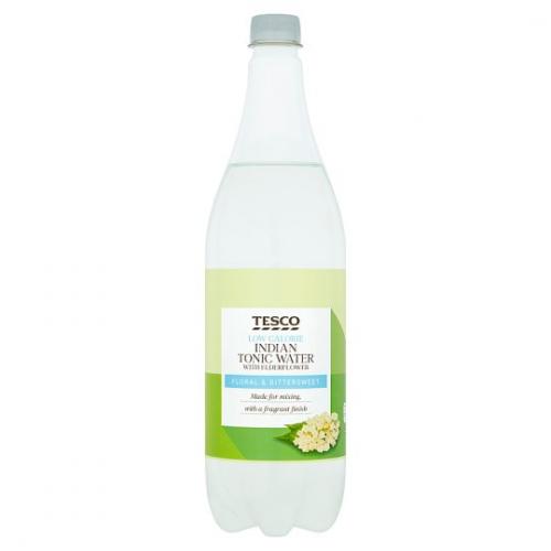 Tesco Low Calorie Indian Tonic Water With Elderflower
