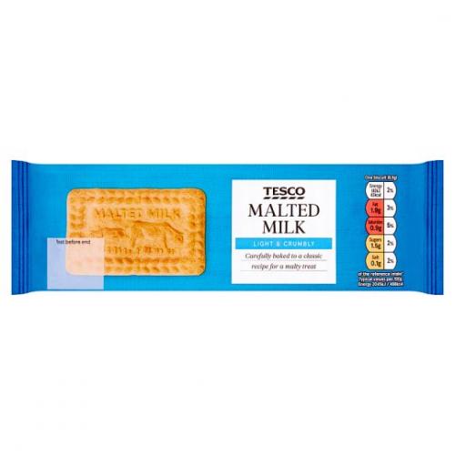Tesco Malted Milk Biscuits
