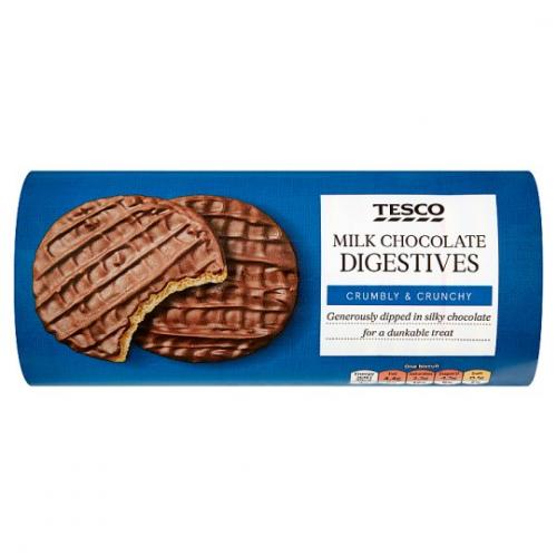 Tesco Milk Chocolate Digestive Biscuits