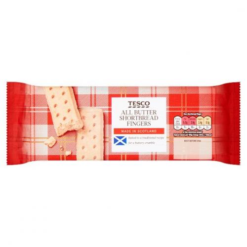 Tesco All Butter Shortbread Fingers