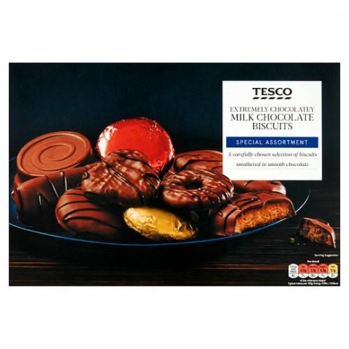 Tesco Milk Chocolate Biscuit Assortment 6 x 450G