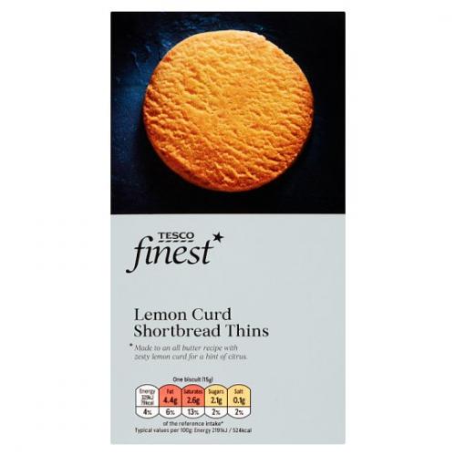 Tesco Finest Lemon Curd Shortbread