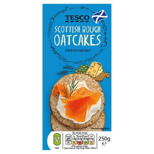Tesco Scottish Rough Oatcakes