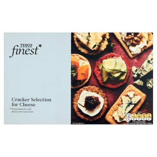 Tesco Finest Assorted Cracker For Cheese