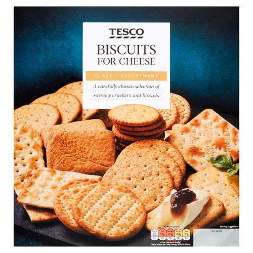 Tesco Biscuits For Cheese