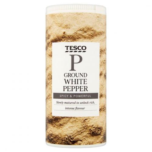 Tesco Ground White Pepper 6 x 100G