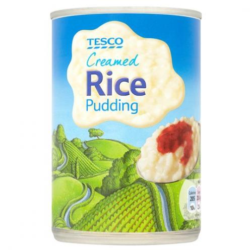 Tesco Creamed Rice Pudding