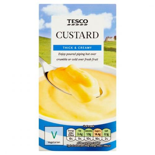 Tesco Ready To Serve Custard