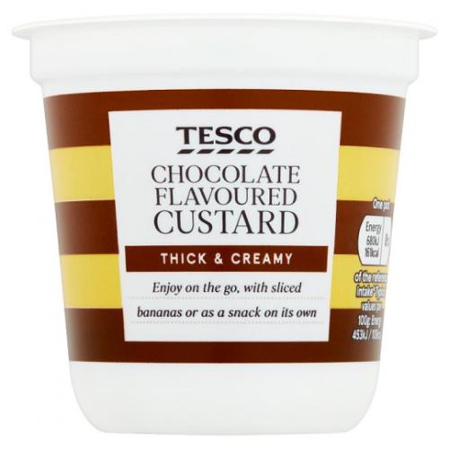 Tesco Chocolate Custard