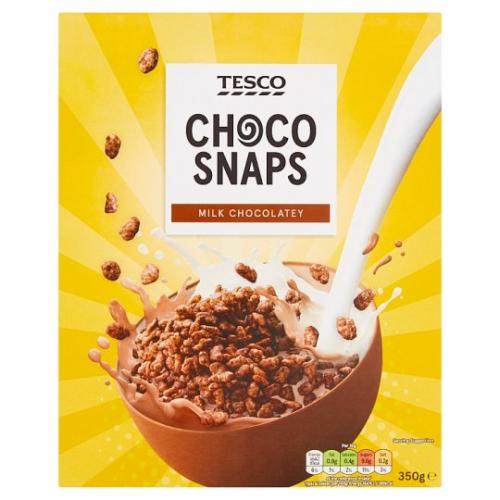 Tesco Choco Snaps Cereal