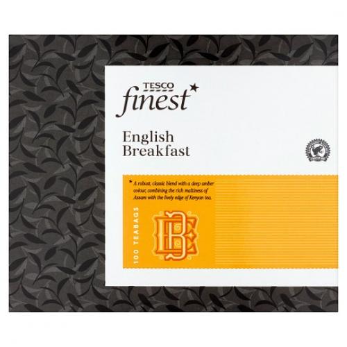 Tesco Finest English Breakfast Tea Bags 6 x 100s x 250G