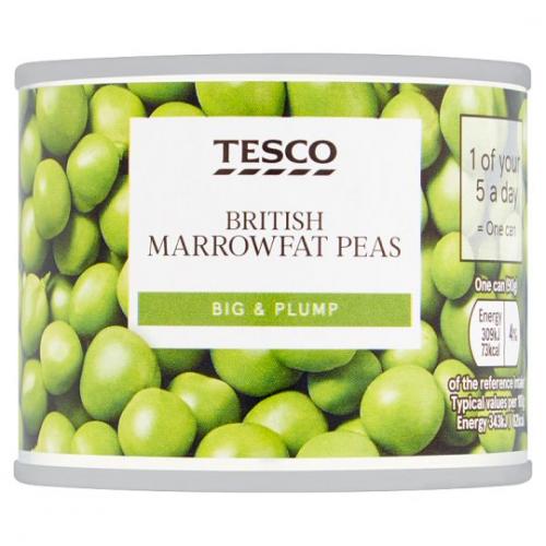 Tesco British Marrowfat Peas