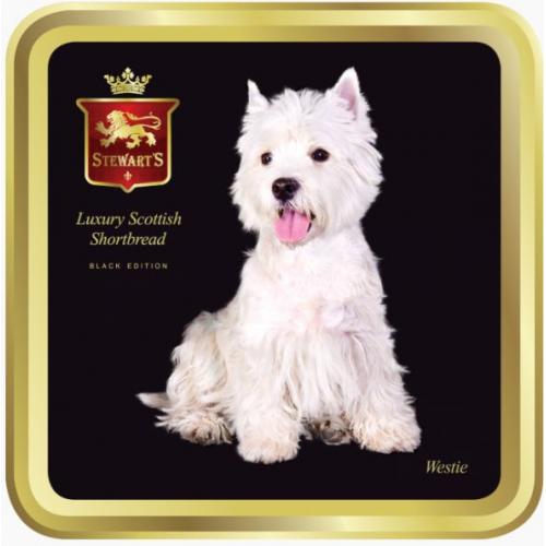 Stewarts Shortbread - The Black Collection - Westie 6 x