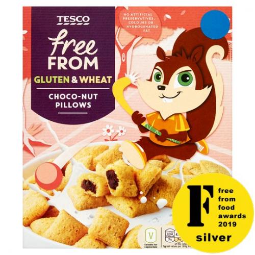 Tesco Free From Choco-Nut Pillows