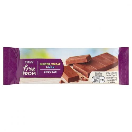 Tesco Free From Chocolate Bar 35 x 35G