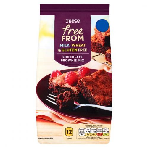 Tesco Free From Chocolate Brownie Mix