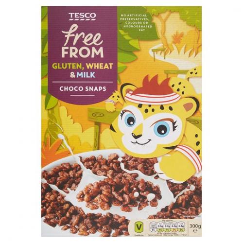 Tesco Free From Choco Snaps Cereal