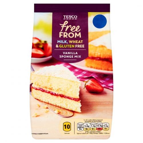 Tesco Free From Vanilla Sponge Mix