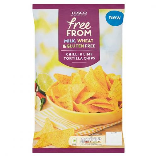 Tesco Free From Chilli And Lime Tortillas 8 x 200G