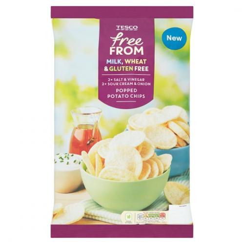 Tesco Free From Popped Potato Chips x