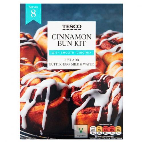 Tesco Cinnamon Bun Kit
