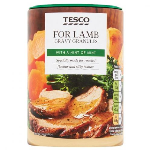 Tesco Lamb And Mint Gravy Granules