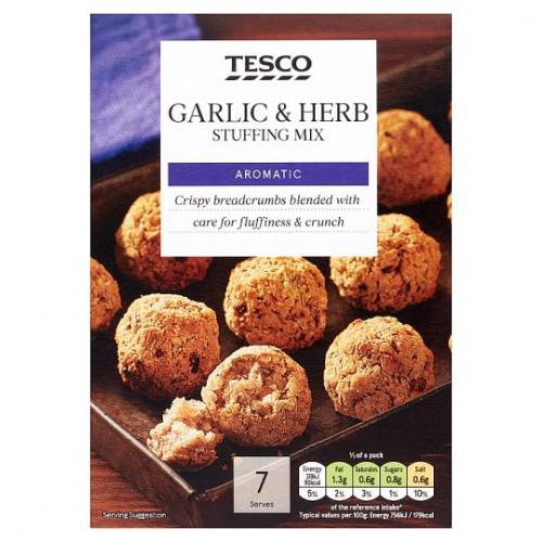 Tesco Garlic And Herb Stuffing