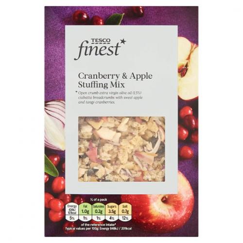 Tesco Finest Apple And Cranberry Stuffing Mix