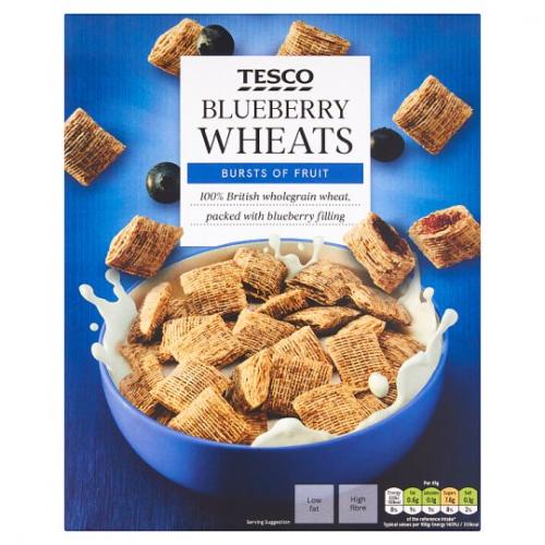 Tesco Blueberry Wheats Cereal