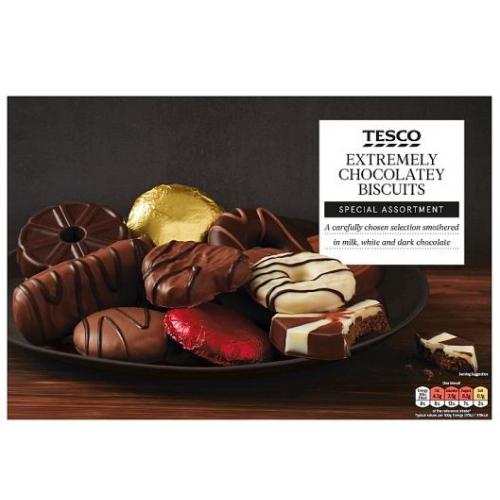 Tesco X Chocolate Biscuit Assortment 6 x