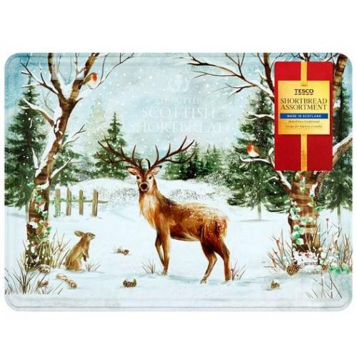 Tesco X All Butter Scottish Shortbread Assortment Tin 8 x