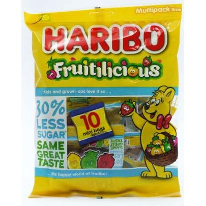 Haribo Fruitilicious Sugar Bag