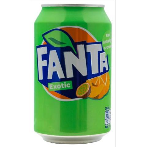 Fanta Exotic Cans