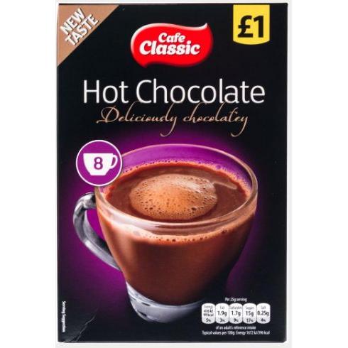 Cafe Classic Hot Chocolate Sachets