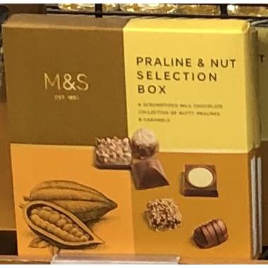X M&S Praline & Nut Selection Box 8 x  0047869